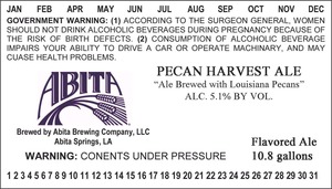 Abita Pecan Harvest Ale December 2013