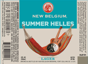 New Belgium Brewing Summer Helles December 2013