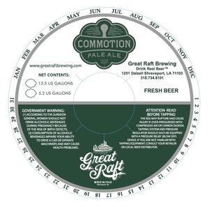 Great Raft Brewing Commotion January 2014
