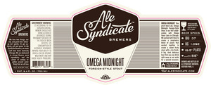 Ale Syndicate Brewers Omega Midnight Foreign-style
