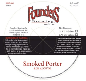 Founders Smoked Porter