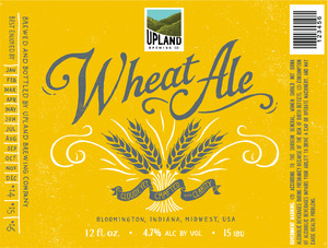 Upland Brewing Co. Wheat January 2014