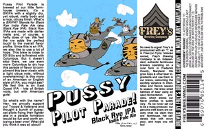 Frey's Brewing Company Pussy Pilot Parade January 2014