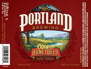 Portland Brewing Oregon Honey Beer