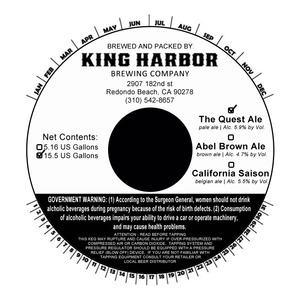 King Harbor Brewing Company January 2014