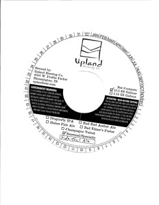 Upland Brewing Co. Side Trail Ale January 2014