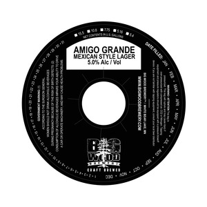 Big Wood Brewery Amigo Grande January 2014
