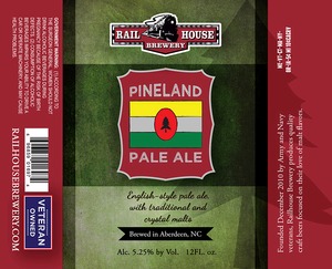Railhouse Brewery Pineland Pale January 2014