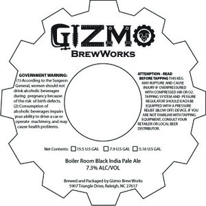 Gizmo Brew Works Boiler Room