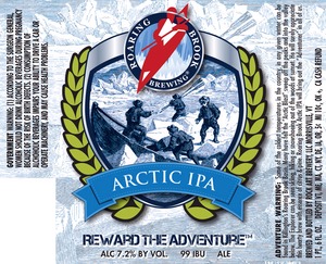 Rock Art Brewery Artic IPA January 2014