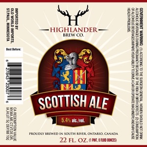 Highlander Brew Company Scottish