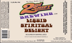 2nd Shift Brewing Liquid Spiritual Delight February 2014