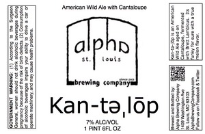 Alpha Brewing Company Kantelop February 2014
