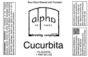 Alpha Brewing Company Cucurbita February 2014