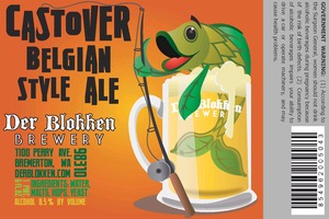 Der Blokken Brewery Castover Belgian Style Ale February 2014
