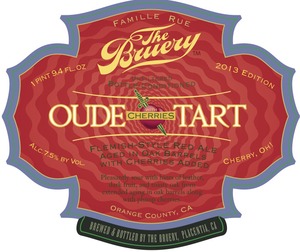 The Bruery Oude Tart (with Cherries) February 2014