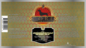Core Brewing Company Belgian Style Dark March 2014
