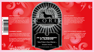 Core Brewing Company Raspberry February 2014