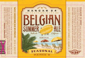 Hangar 24 Craft Brewery Belgian Summer Ale February 2014