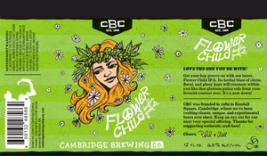 Cambridge Brewing Company Flower Child February 2014