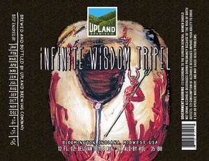 Upland Brewing Co. Infinite Wisdom Tripel February 2014