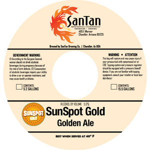 Sunspot Gold February 2014