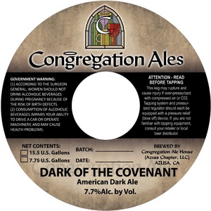 Congregation Ales Dark Of The Covenant March 2014
