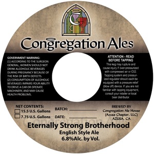 Congregation Ales Eternally Strong Brotherhood March 2014