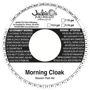 Jackie O's Morning Cloak March 2014