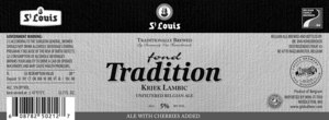 St. Louis Tradition Kriek Lambic March 2014