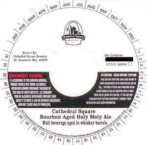 Catherdral Square Brewery Bourbon Aged Holy Moly Ale