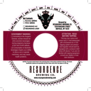 Resurgence Brewing Company March 2014