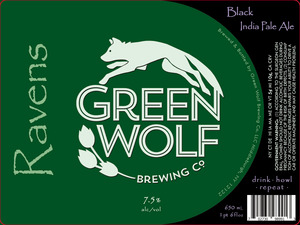 Green Wolf Brewing Co. Ravens