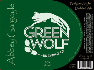Green Wolf Brewing Co. Abbey Gargoyle