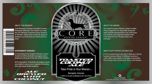Core Brewing Company Toasted Coconut March 2014