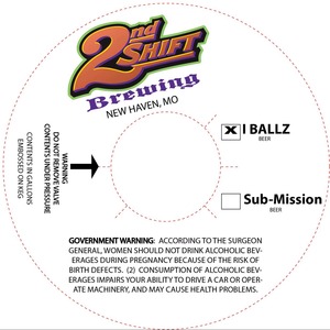 2nd Shift Brewing I Ballz March 2014