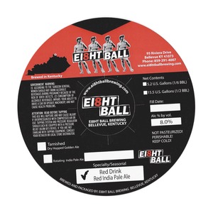 Ei8ht Ball Brewing Red Drink March 2014