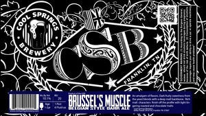 Cool Springs Brewery Brussel's Muscle