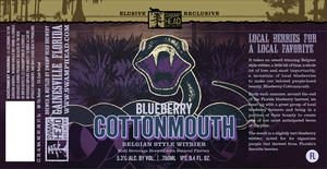 Swamp Head Brewery Blueberry Cottonmouth March 2014