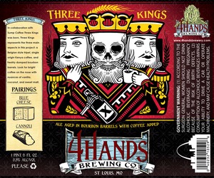 4 Hands Brewing Company Three Kings April 2014