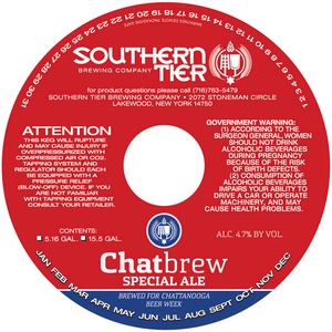 Southern Tier Brewing Company Chatbeer