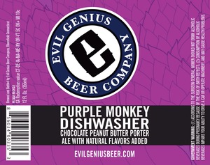 Evil Genius Purple Monkey Dishwasher April 2014