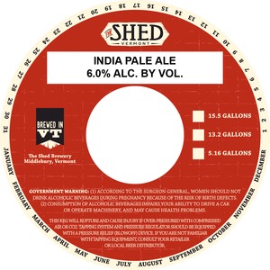 Shed India Pale Ale April 2014