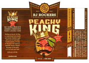 R.j. Rockers Brewing Company, Inc. Peachy King Imperial Wheat April 2014