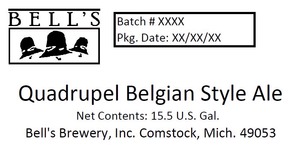 Bell's Quadrupel Belgian Style