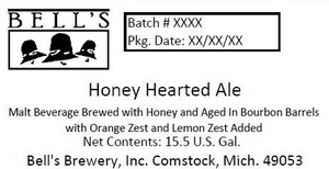 Bell's Honey Hearted Ale