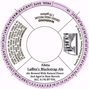Abita Laffitte's Blackstrap Ale April 2014