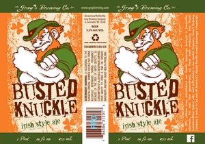 Gray's Brewing Company Busted Knuckle April 2014