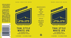 Upslope Thai Style White IPA May 2014