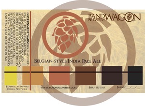 Bandwagon Brewery Belgian-style India Pale Ale April 2014